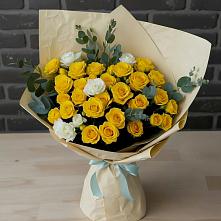 Букет цветов из:  Розы в Белушью Губу