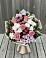 Букет цветов из: Альстромерии, Гвоздики, Розы и Хризантемы в Белушью Губу