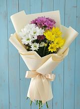 Букет цветов из:  Хризантемы в Белушью Губу