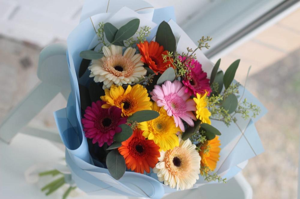 Букет цветов из: Герберы в Белушью Губу