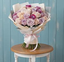 Букет цветов из:  Розы #REPLACE_PRED# Белушью Губу