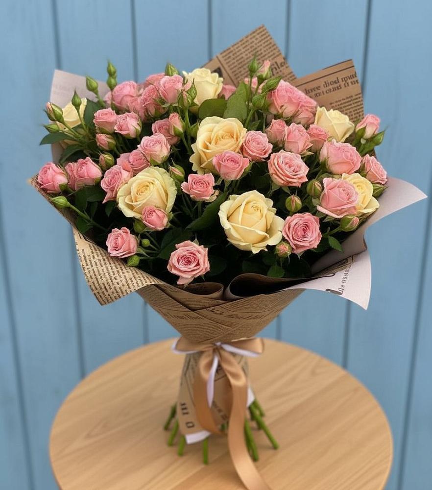 Букет цветов из: Розы в Белушью Губу