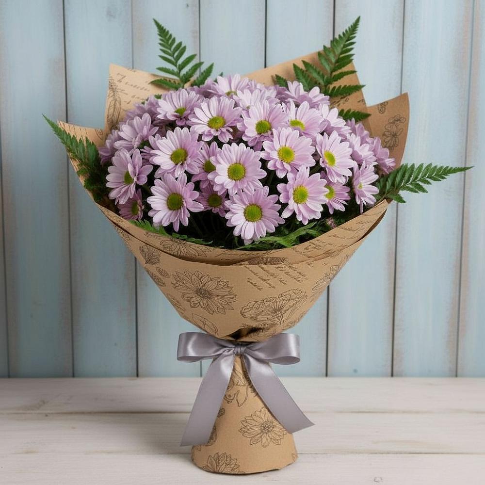 Букет цветов из: Хризантемы в Белушью Губу