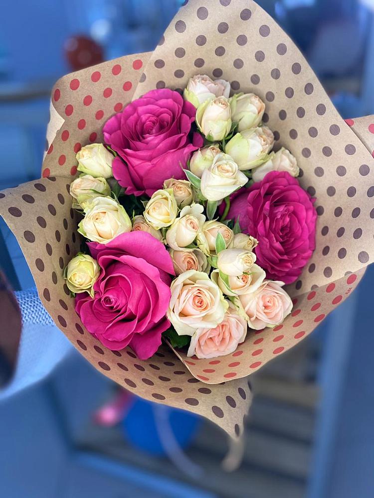 Букет цветов из: Розы в Белушью Губу