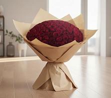 Букет 101 Красная роза в Белушью Губу