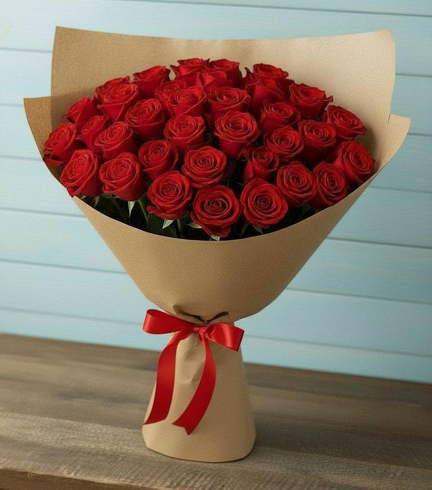 Букет Красные розы Милано в Белушью Губу