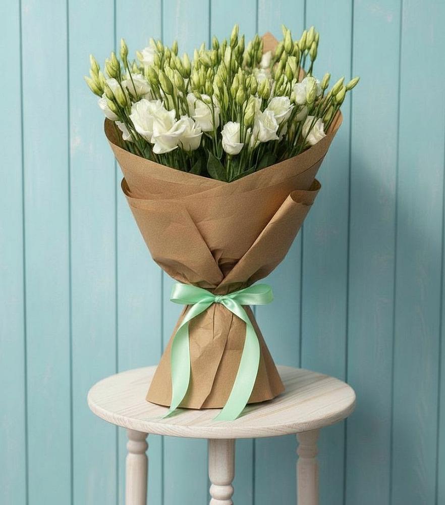 Букет цветов из: Лизиантусы в Белушью Губу