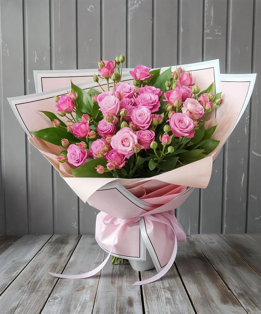 Букет Розовый кустик в Белушью Губу