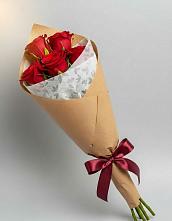 Букет цветов из:  Розы #REPLACE_PRED# Белушью Губу