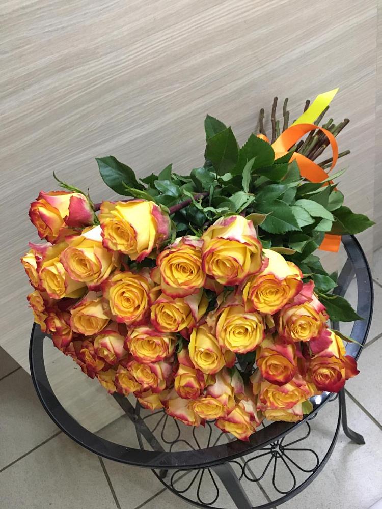 Букет Желтые розы в Белушью Губу