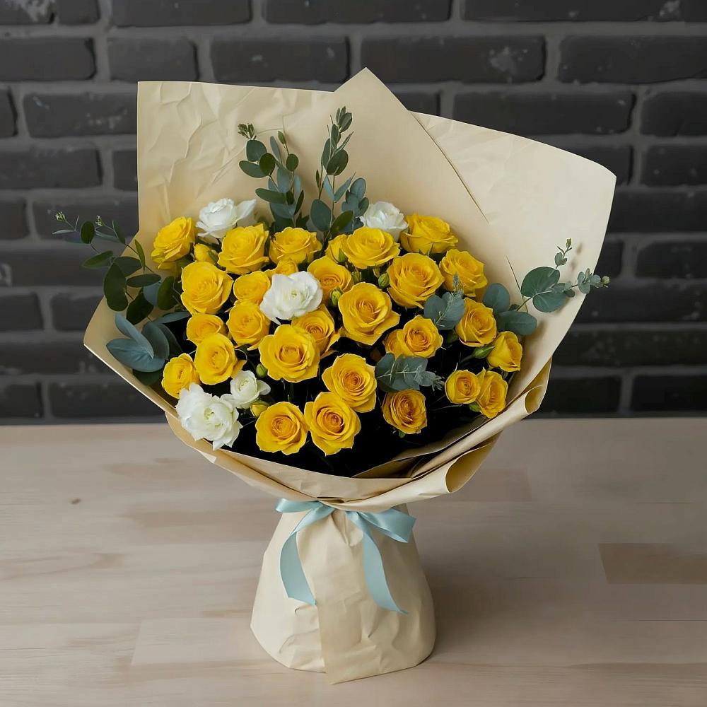 Букет цветов из: Розы в Белушью Губу