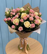 Букет цветов из:  Розы в Белушью Губу