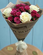 Букет цветов из:  Розы в Белушью Губу