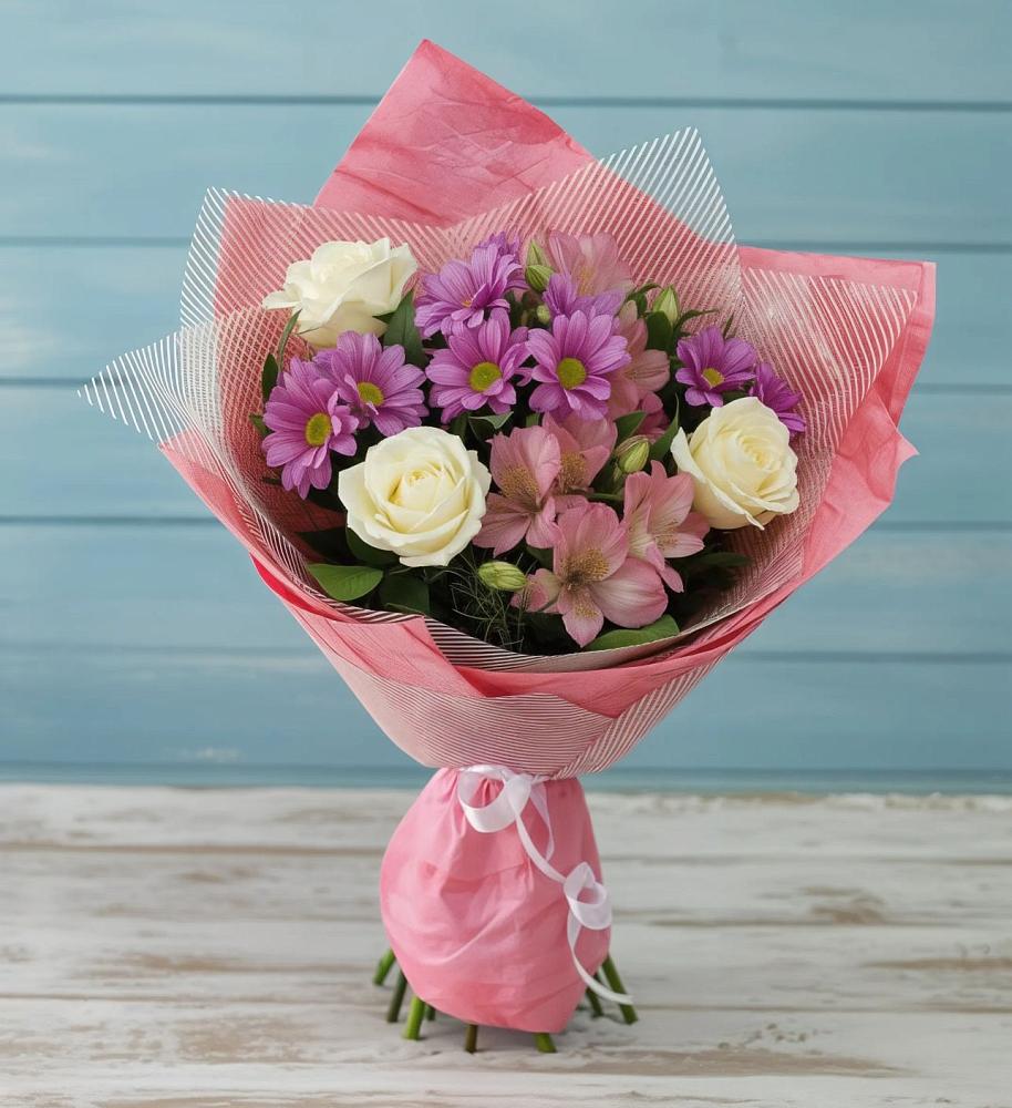 Букет цветов из: Герберы в Белушью Губу