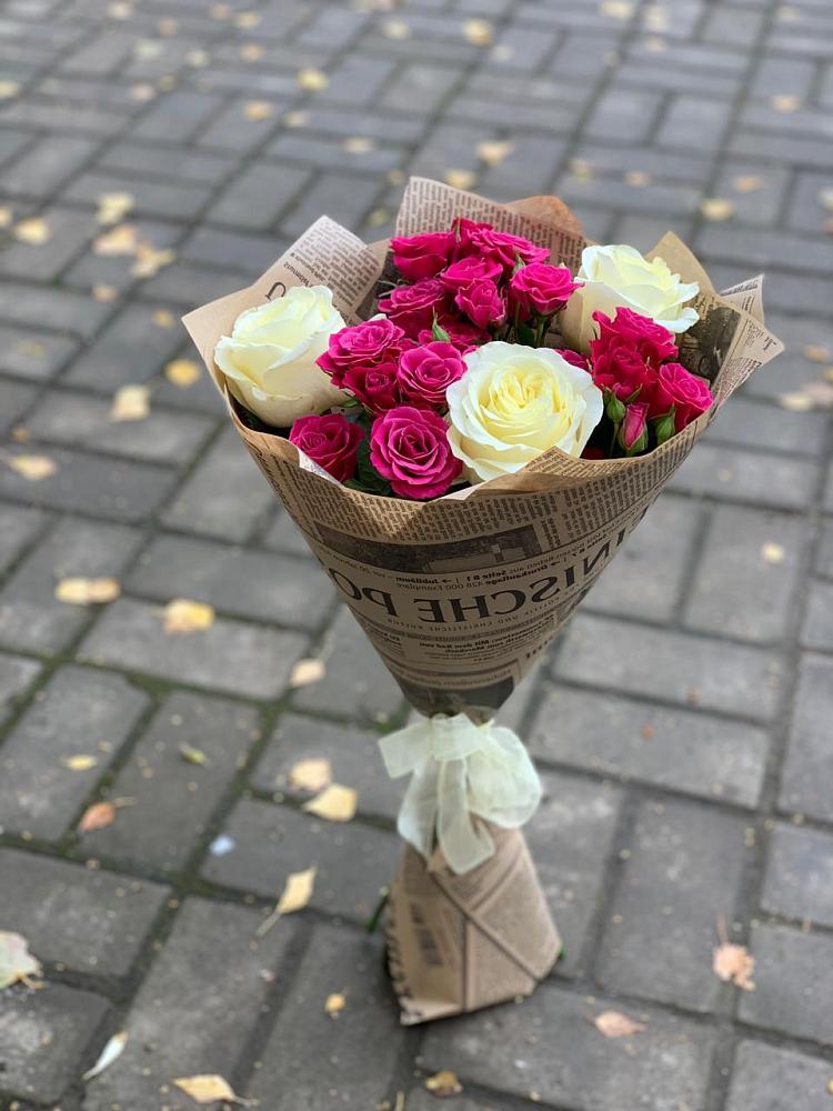 Букет цветов из: Розы в Белушью Губу