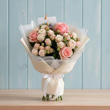 Букет цветов из:  Розы в Белушью Губу