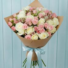 Букет цветов из:  Розы в Белушью Губу