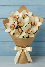 Букет цветов из:  Орхидеи и Розы в Белушью Губу